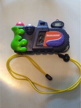Vintage 1997 Nickelodeon Photo Blaster 35mm Film Camera Minty Tested